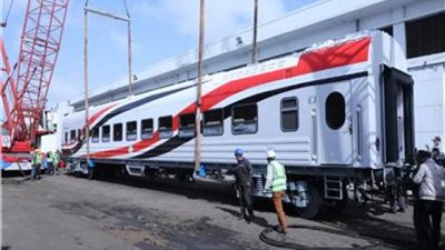 اليوم.. الدفعة الثانية من العربات الروسية الجديدة تصل ميناء الإسكندرية