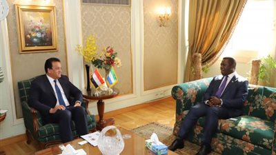 بالصور .. ننشر تفاصيل لقاء وزير التعليم العالي ووزير خارجية سيراليون