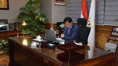 بالفيديو كونفرانس.. وزير الرياضة يشهد افتتاح الملتقى الدولي الأول للتسويق الرياضي