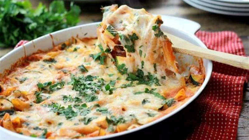 مكرونة الجبنة الموتزاريلا