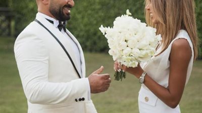 أحمد سعد يغازل زوجته بكلمات رومانسية عبر ”انستجرام”