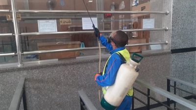 السكة الحديد: استمرار أعمال تعقيم المحطات والقطارات لمواجهة جائحة كورونا