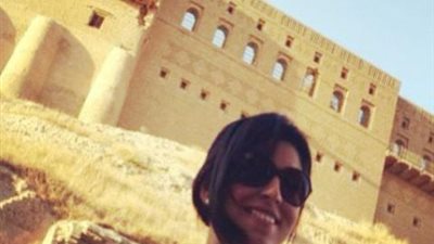 آيتن عامر تستعيد ذكرياتها في قلعة أربيل بالعراق