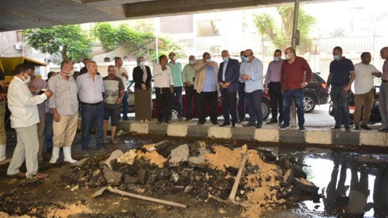 محافظ الجيزة يتفقد