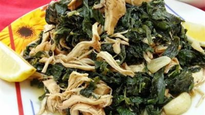 على الطريقة اللبنانية.. أسهل طريقة لتحضير ملوخية بالدجاج