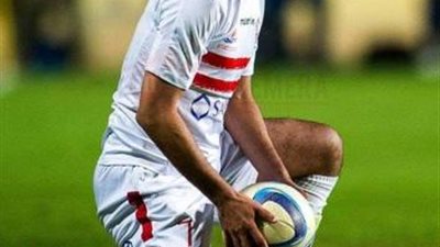 حازم امام يخوض المران المسائى للزمالك