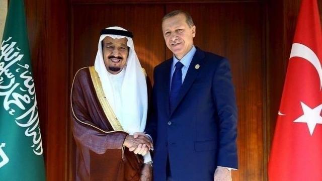 الملك سلمان وأردوغان