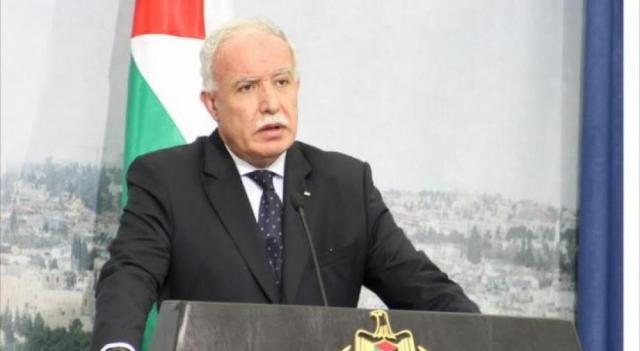 وزير الخارجية الفلسطيني رياض المالك