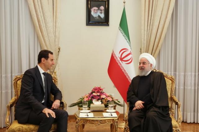 روحاني وبشار الأسد