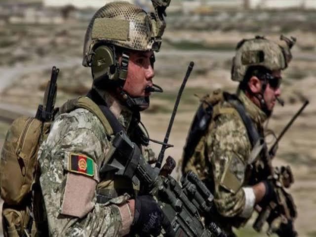 القوات الأفغانية