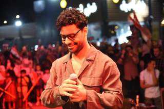 أحمد جمال يشعل احتفالات ثورة 30 يونيو بأغانيه الوطنية (صور)