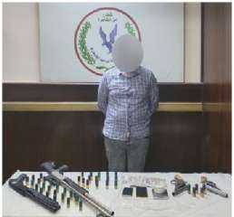تفاصيل ضبط شخص بالقاهرة بحوزته أسلحة نارية ومخدرات