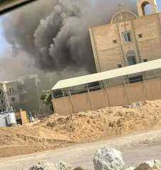 شاهد.. أول رد فعل لـ «الأرثوذكسية» على حريق كنيسة المنيا الجديدة