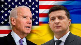 الرئيس الأوكراني يشكر بايدن على الدعم العسكري المتواصل لكييف