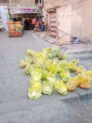 نموذج مشرف لبائع الخضروات الذى يحارب الغلاء بمدينة العبور بالقلوبية