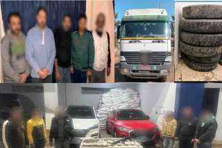 ضبط أخطر عصابة بنطاق محافظتى الدقهلية وكفر الشيخ لسرقة حمولة سيارات النقل بالإكراه