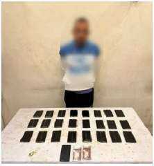 بالصورة والتفاصيل .. ضبط كمية من مخدر الحشيش بحوزة أحد الأشخاص بالقاهرة